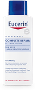 Насичений зволожуючий лосьйон для тіла для  дуже сухої шкіри Eucerin Complete Repair
